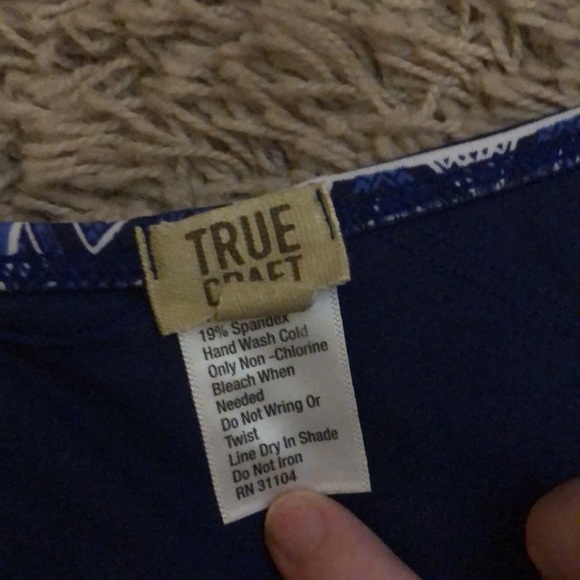 True craft blue bikini top - Picture 7 of 7